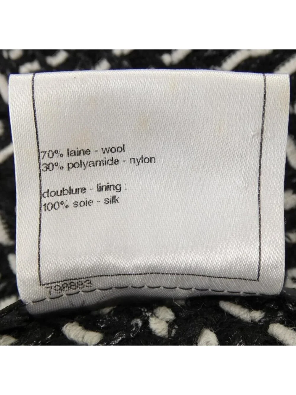Chanel Skirt Black